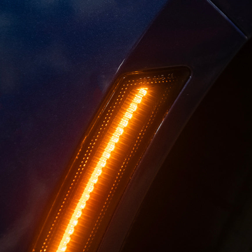 2020-Up Cadillac CT5 | Front Bumper Amber LED Side Marker Lights image 31