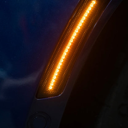 2020-Up Cadillac CT5 | Front Bumper Amber LED Side Marker Lights image 30