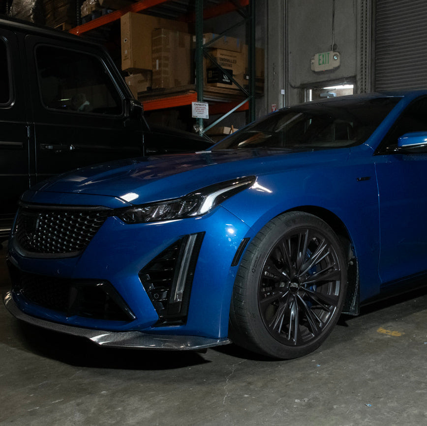 2020-Up Cadillac CT5 | Front Bumper Amber LED Side Marker Lights image 32
