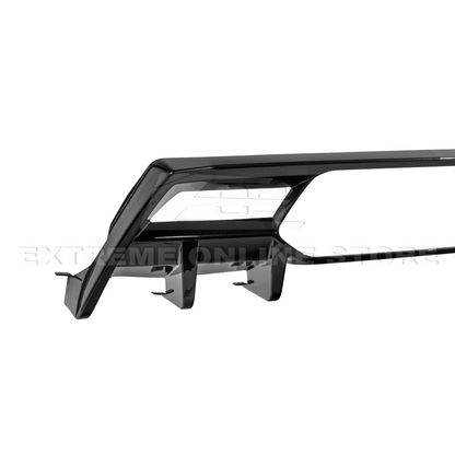 2023-Up Corvette C8 Z06 Rear Bumper Finned Diffuser image 24