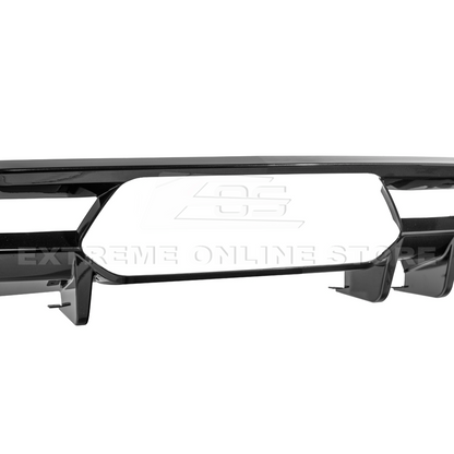 2023-Up Corvette C8 Z06 Rear Bumper Finned Diffuser image 25