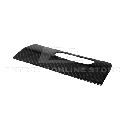 Corvette C8 DRY CARBON FIBER HUD Headlight Switch Button Panel Cover image 9