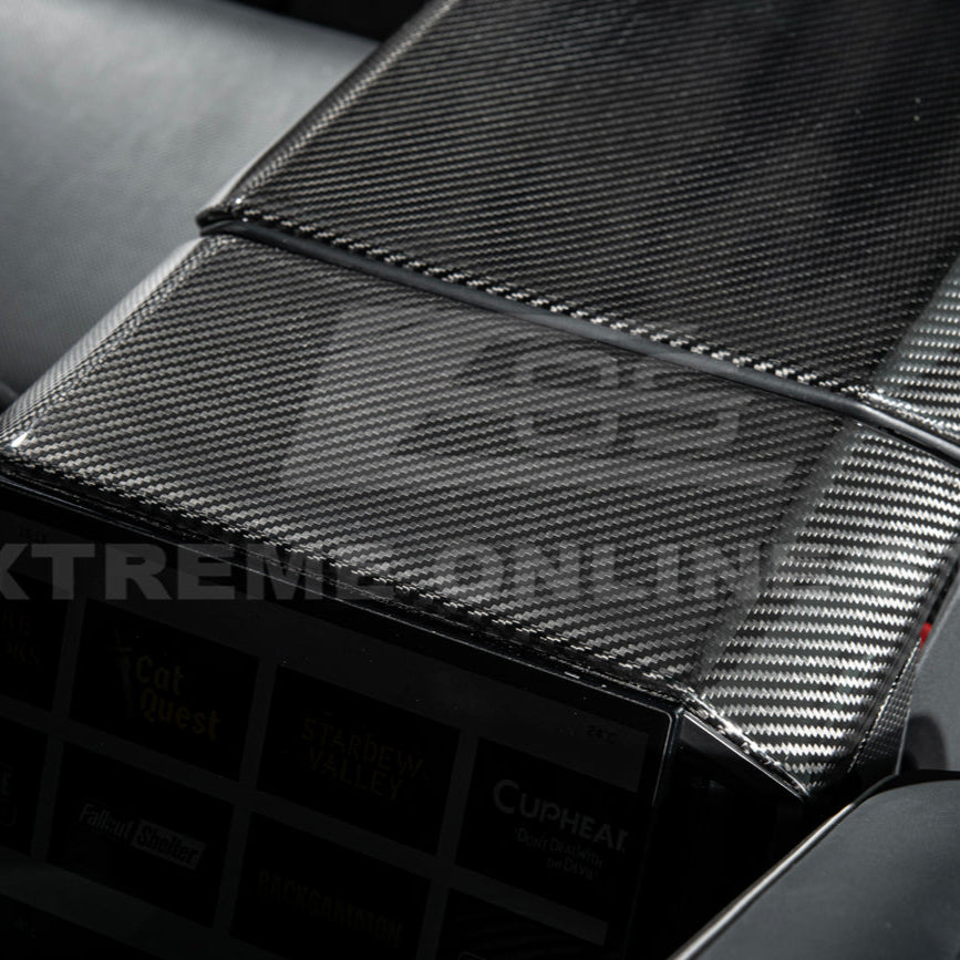2024-Up Tesla Cybertruck Rear Display Upper Cover image 9