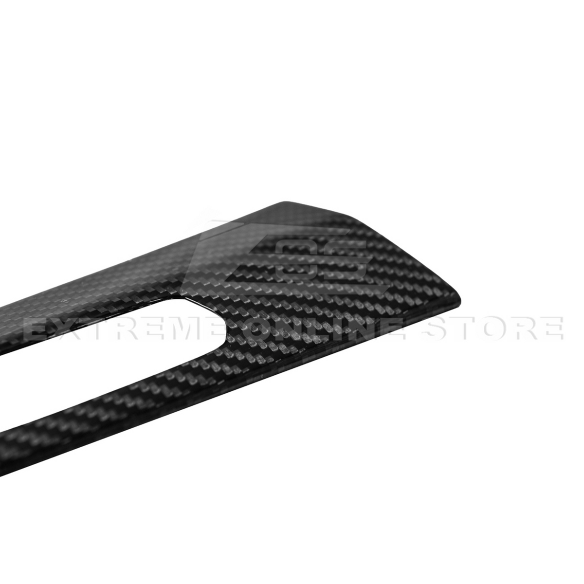 Corvette C8 DRY CARBON FIBER HUD Headlight Switch Button Panel Cover image 14