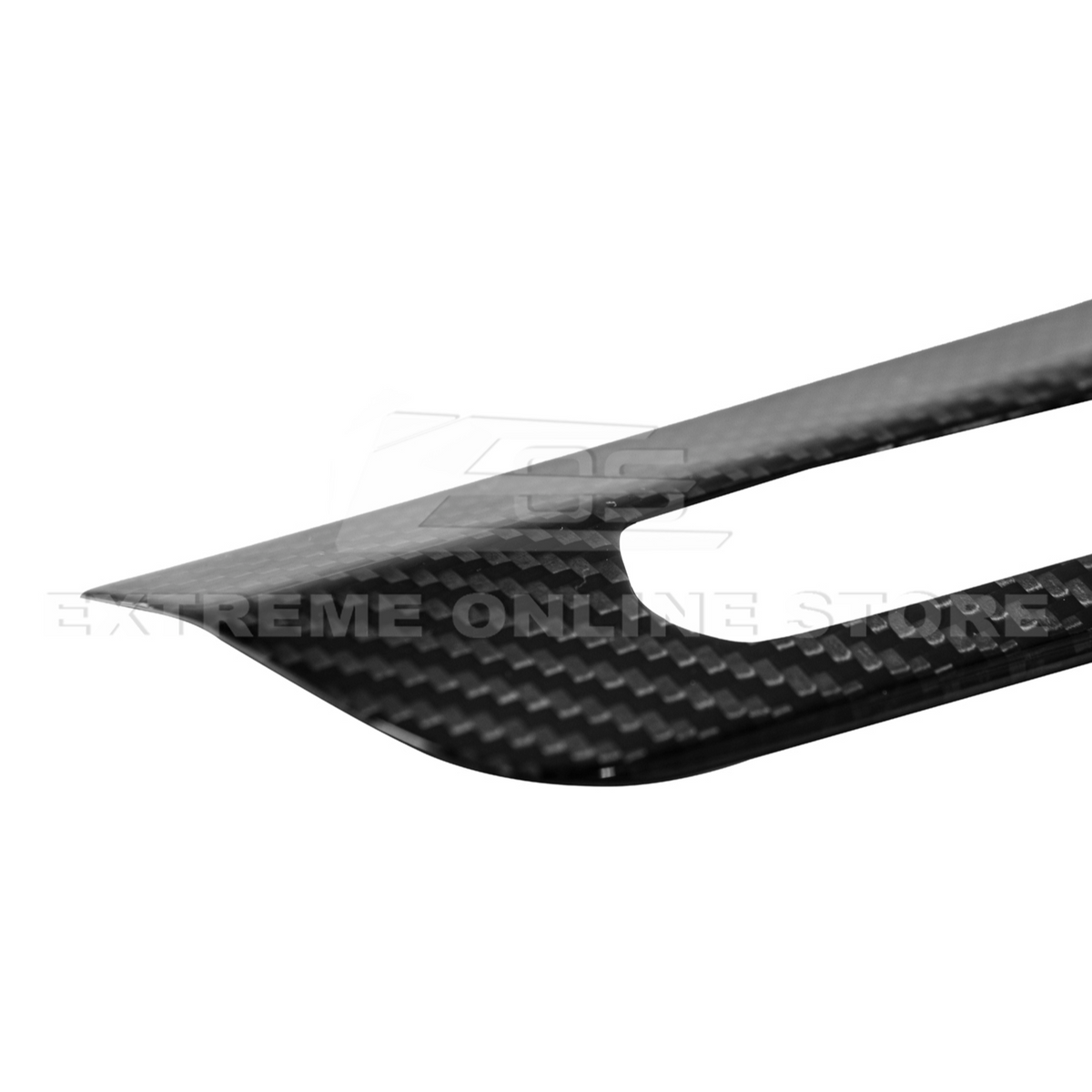 Corvette C8 DRY CARBON FIBER HUD Headlight Switch Button Panel Cover image 13