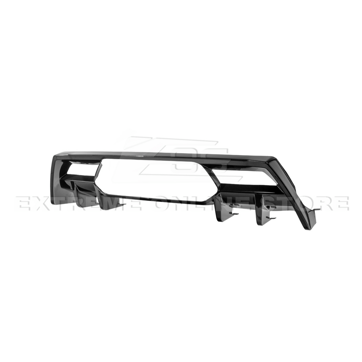 2023-Up Corvette C8 Z06 Rear Bumper Finned Diffuser image 27