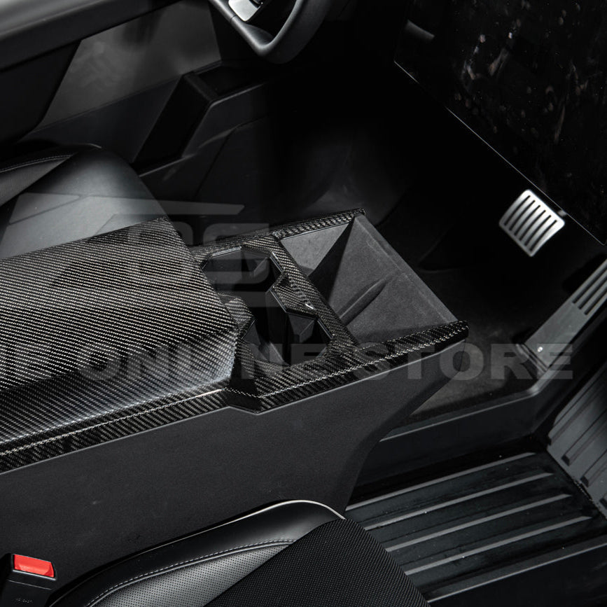 2024-Up Tesla Cybertruck Center Cup Holder Cover image 6