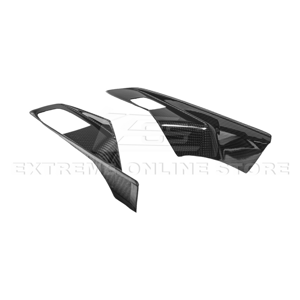 Corvette C8 DRY CARBON FIBER Door Window Control Panel Switch Cover image 13