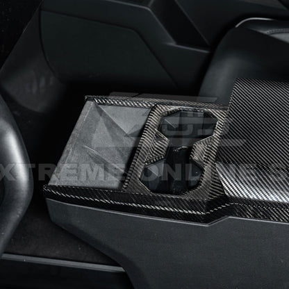 2024-Up Tesla Cybertruck Center Cup Holder Cover image 8