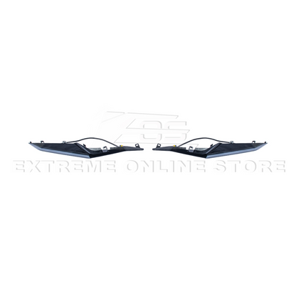 Corvette C8 Z06 Models Sequential LED DRL Light Bar Bezel Insert image 54