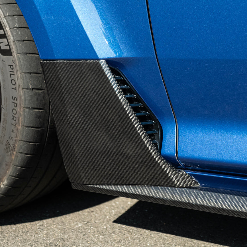 2020-Up Cadillac CT5-V Blackwing | Dry Carbon Fiber Side Fender Lower Piece image 10