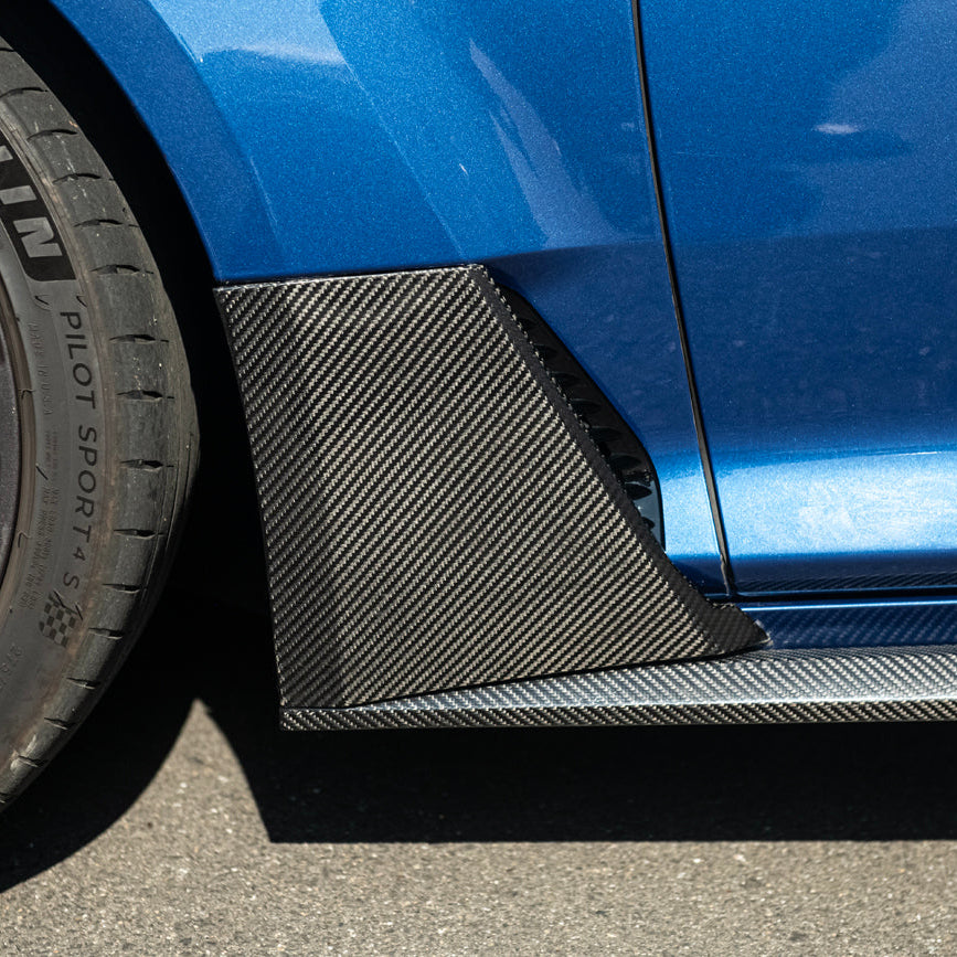 2020-Up Cadillac CT5-V Blackwing | Dry Carbon Fiber Side Fender Lower Piece image 11
