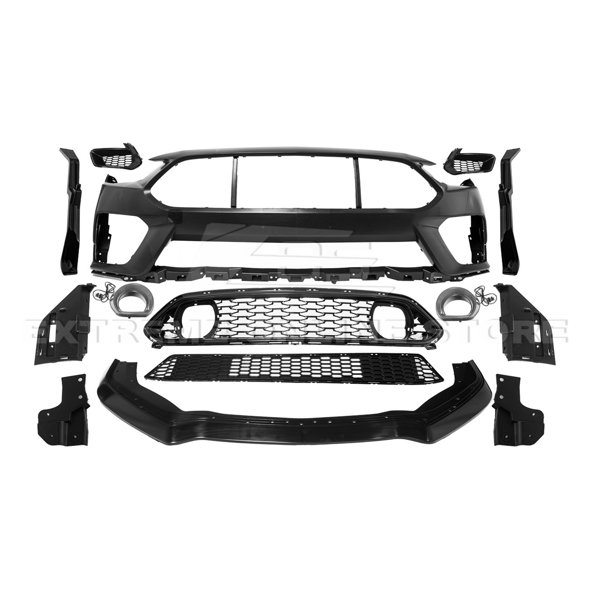 2015-23 Ford Mustang Mach 1 Conversion Front Bumper Kit image 46