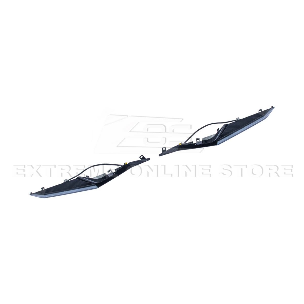 Corvette C8 Z06 Models Sequential LED DRL Light Bar Bezel Insert image 29