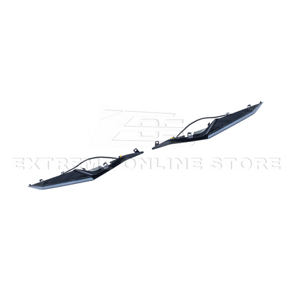 Corvette C8 Z06 Models Sequential LED DRL Light Bar Bezel Insert image 29