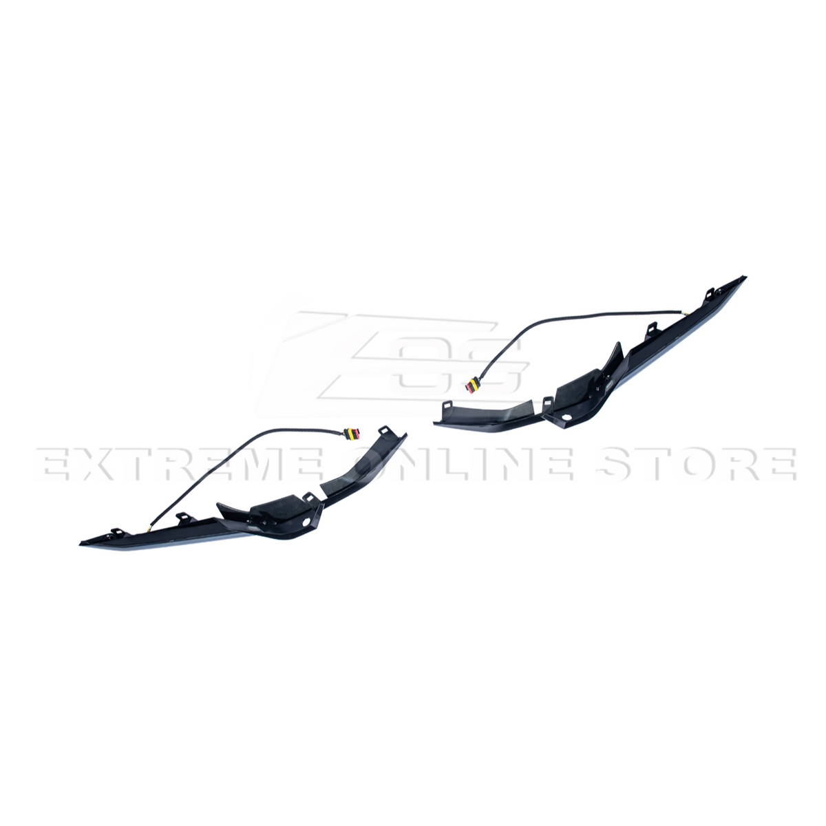 Corvette C8 Z06 Models Sequential LED DRL Light Bar Bezel Insert image 30