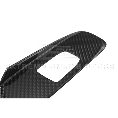 Corvette C8 DRY CARBON FIBER Door Window Control Panel Switch Cover image 16