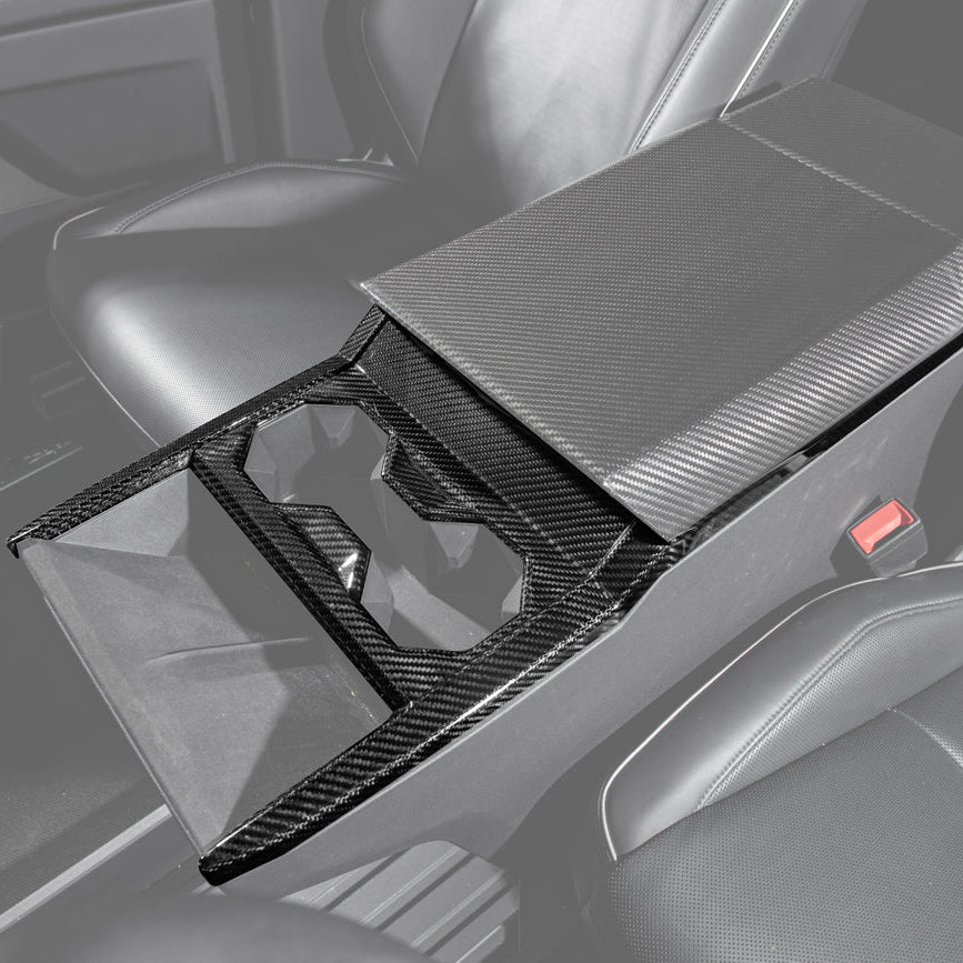 2024-Up Tesla Cybertruck Center Cup Holder Cover image 1