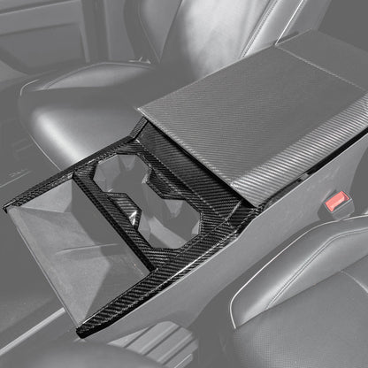 2024-Up Tesla Cybertruck Center Cup Holder Cover image 1