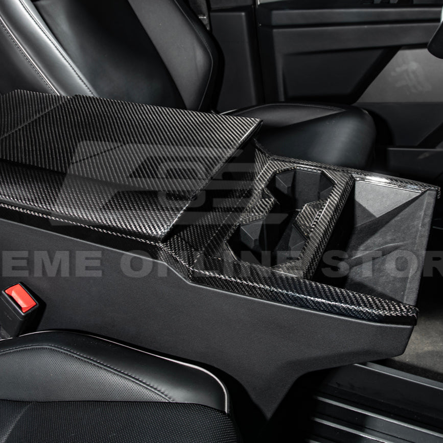 2024-Up Tesla Cybertruck Center Cup Holder Cover image 12
