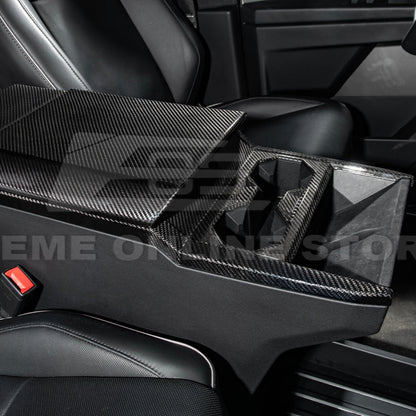 2024-Up Tesla Cybertruck Center Cup Holder Cover image 12