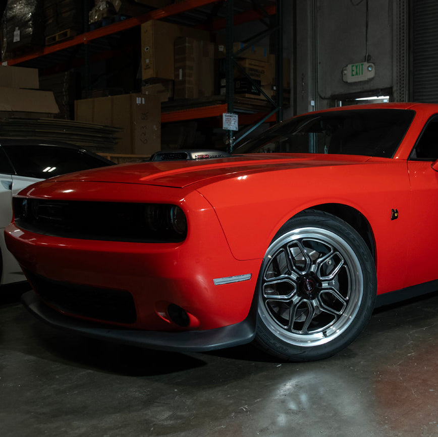 2015-23 Dodge Challenger | Front Bumper Amber LED Reflector Side Marker Light image 13