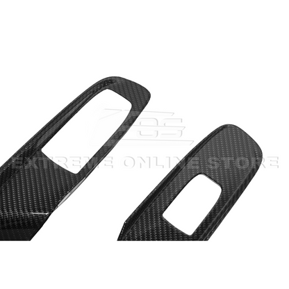 Corvette C8 DRY CARBON FIBER Door Window Control Panel Switch Cover image 14