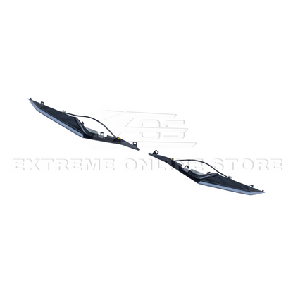 Corvette C8 Z06 Models Sequential LED DRL Light Bar Bezel Insert image 48