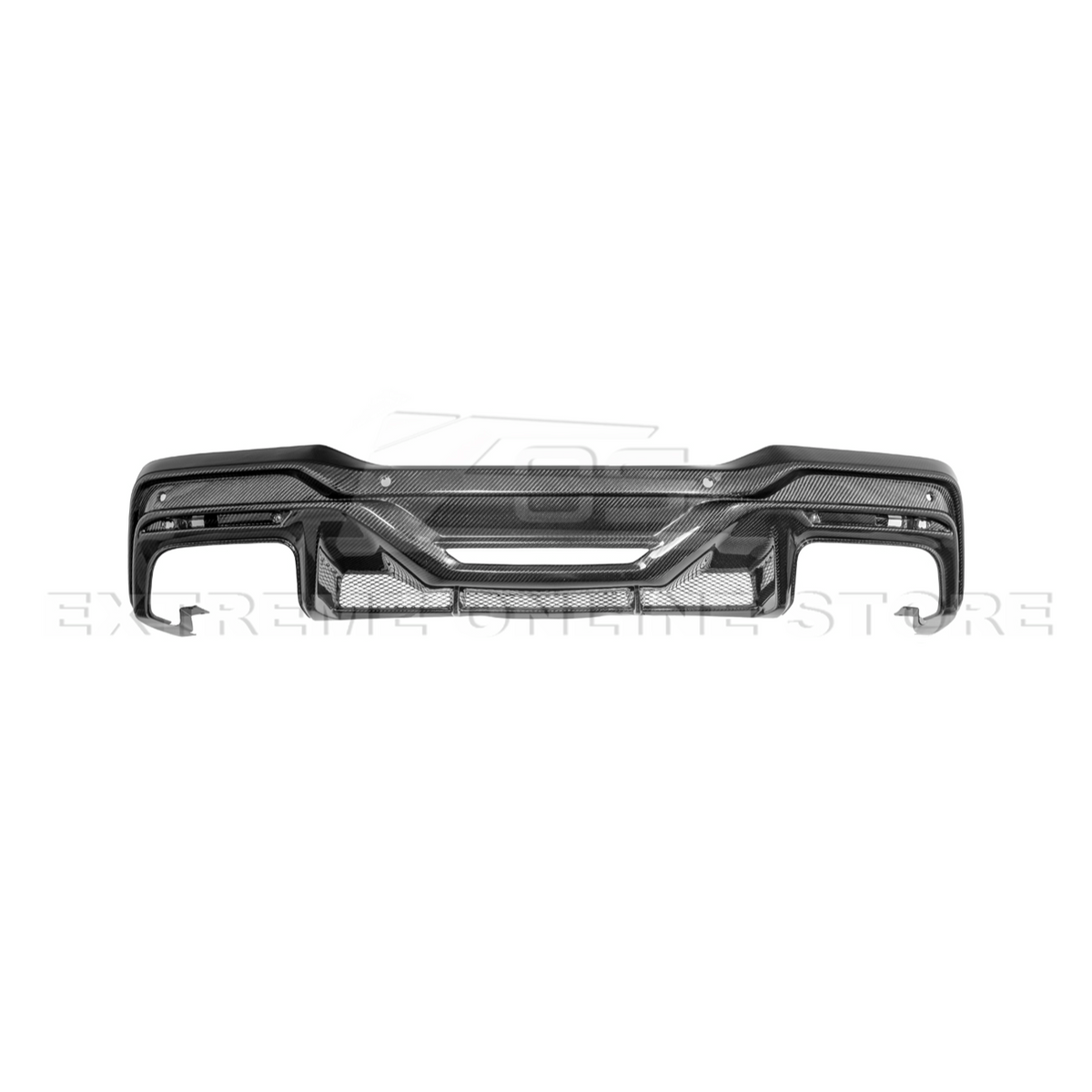 2024-Up Ford Mustang S650 Dark Horse Style DRY CARBON FIBER Rear Bumper Diffuser image 25