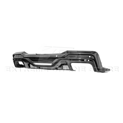 2024-Up Ford Mustang S650 Dark Horse Style DRY CARBON FIBER Rear Bumper Diffuser image 26