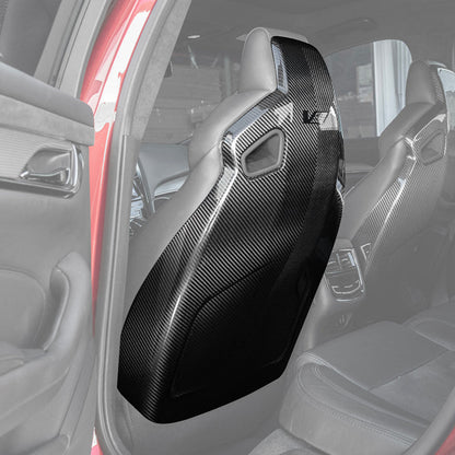 2016-19 CTS-V | ATS-V Dry CARBON FIBER Seat Back Cover image 17