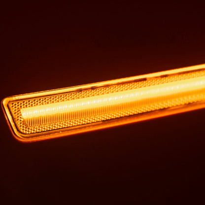 2015-23 Dodge Challenger | Front Bumper Amber LED Reflector Side Marker Light image 12