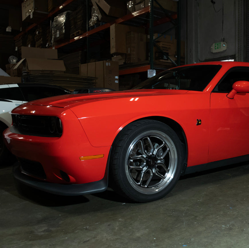 2015-23 Dodge Challenger | Front Bumper Amber LED Reflector Side Marker Light image 53