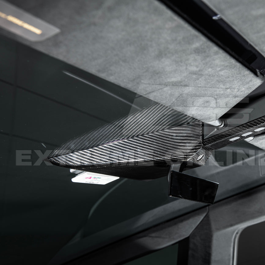 2024-Up Tesla Cybertruck Rear View Mirror Upper Cover image 8