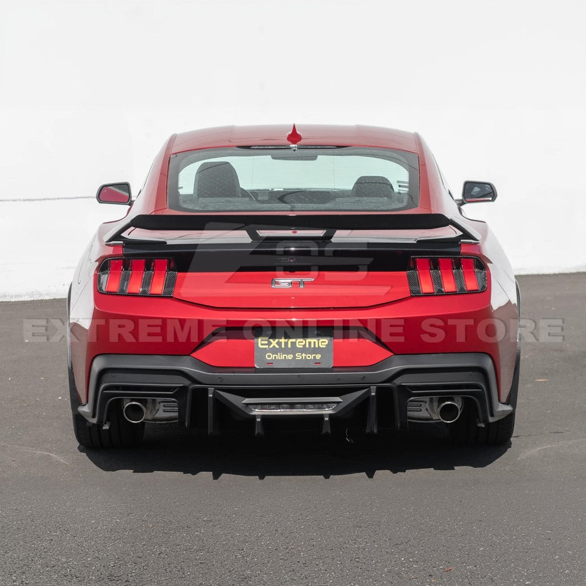 2024-Up Ford Mustang Rear Trunk Wing Wickerbill Spoiler image 29