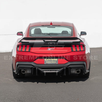 2024-Up Ford Mustang Rear Trunk Wing Wickerbill Spoiler image 29