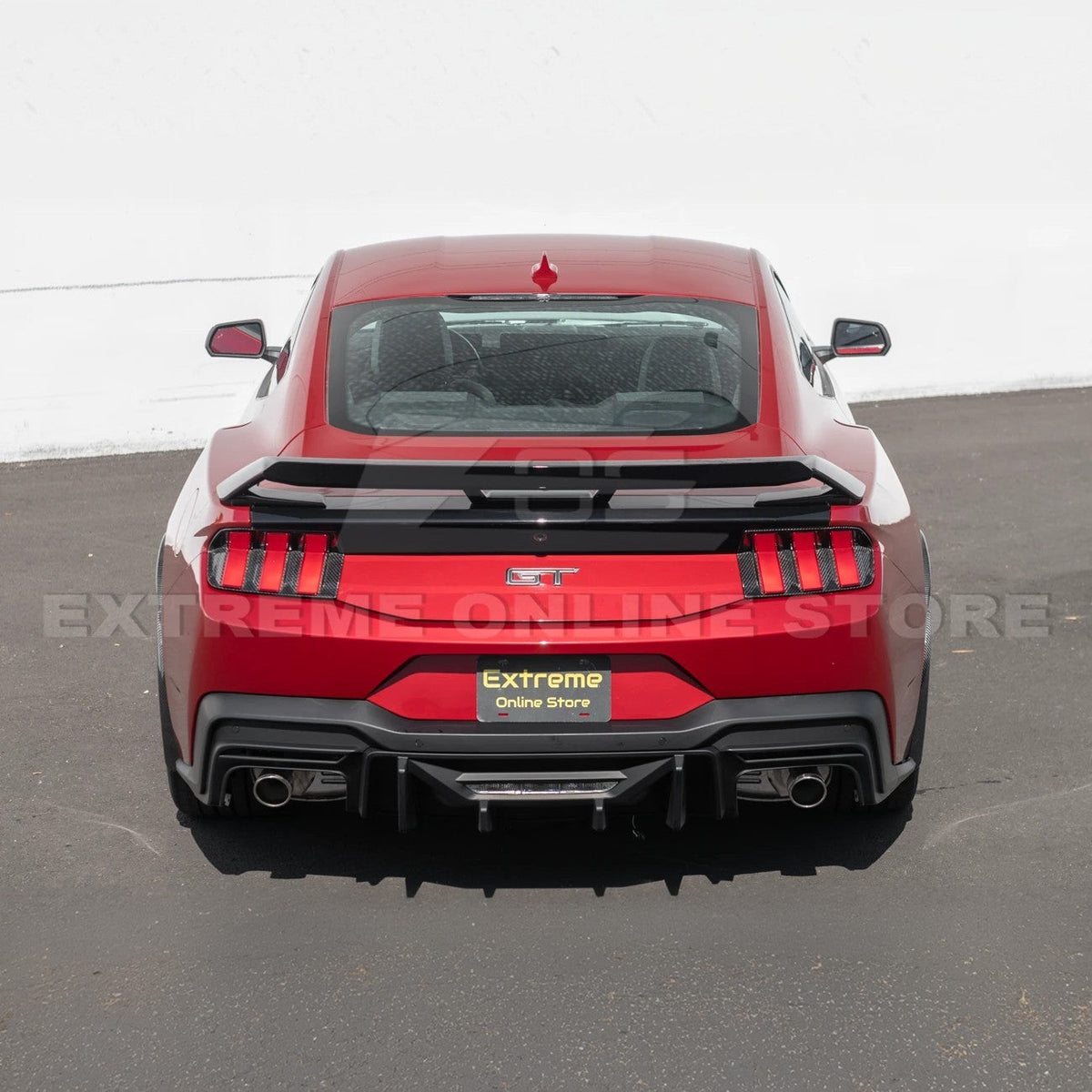 2024-Up Ford Mustang Rear Trunk Wing Wickerbill Spoiler image 28