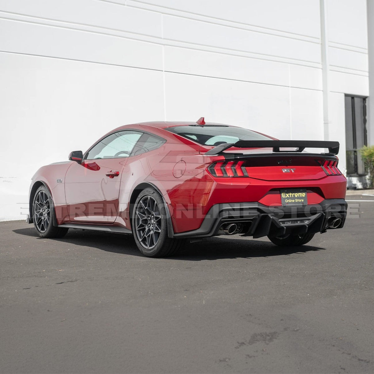 2024-Up Ford Mustang Rear Trunk Wing Wickerbill Spoiler image 26
