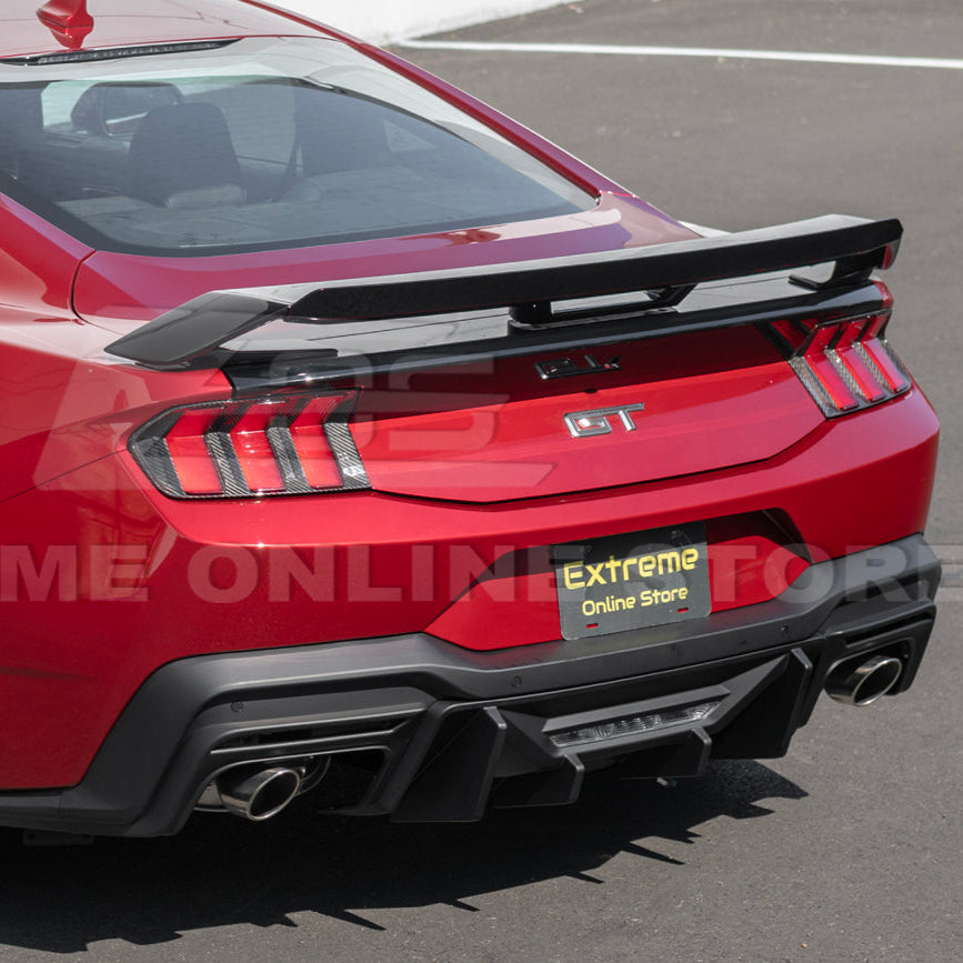 2024-Up Ford Mustang Rear Trunk Wing Wickerbill Spoiler image 27