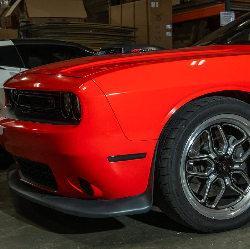 2015-23 Dodge Challenger | Front Bumper Amber LED Reflector Side Marker Light image 33