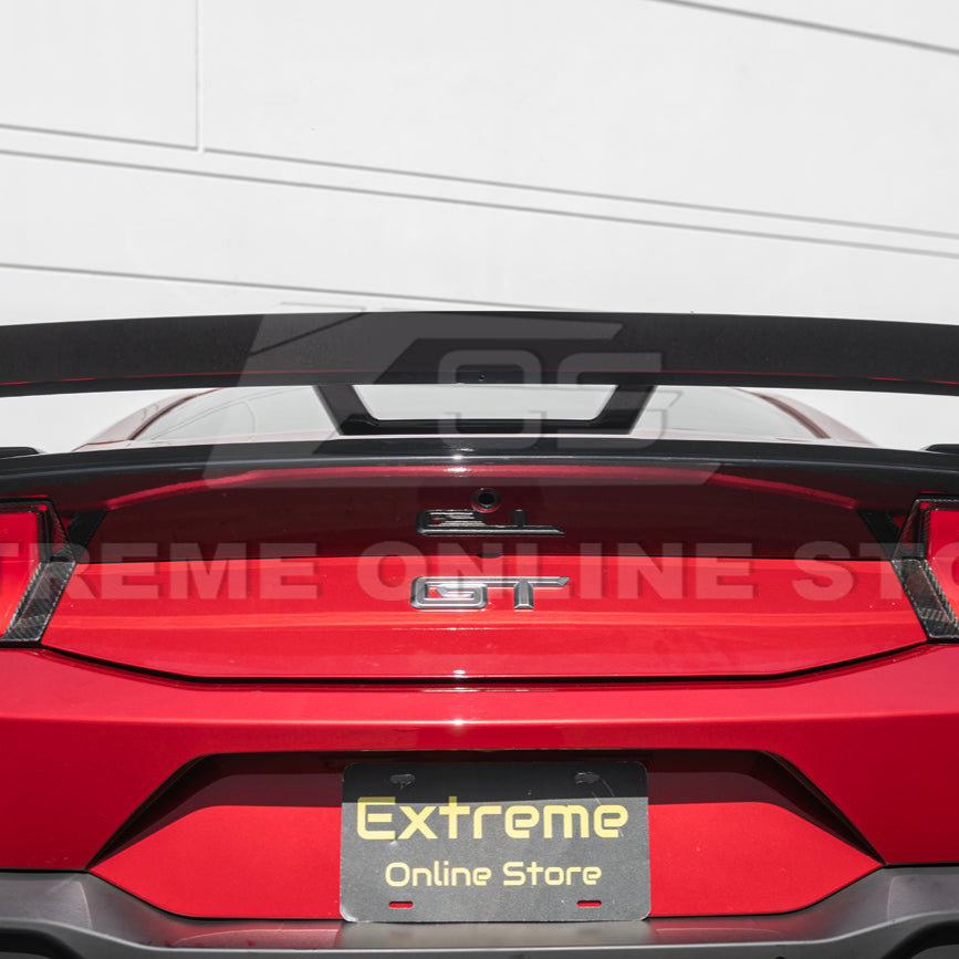 2024-Up Ford Mustang Rear Trunk Wing Wickerbill Spoiler image 38