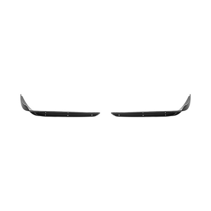 2024+ Ford Mustang GT DRY CARBON FIBER Front Splitter Canards image 4