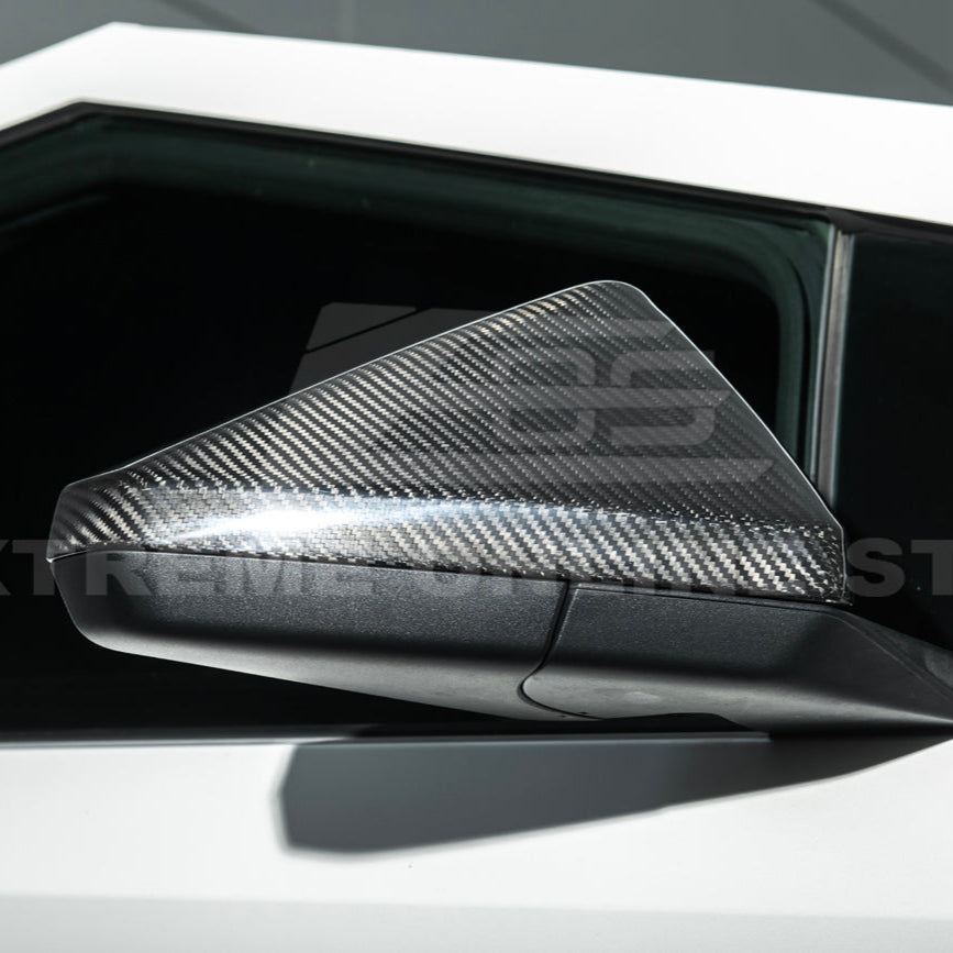 2024-Up Tesla Cybertruck Side Mirror Covers Pair image 9