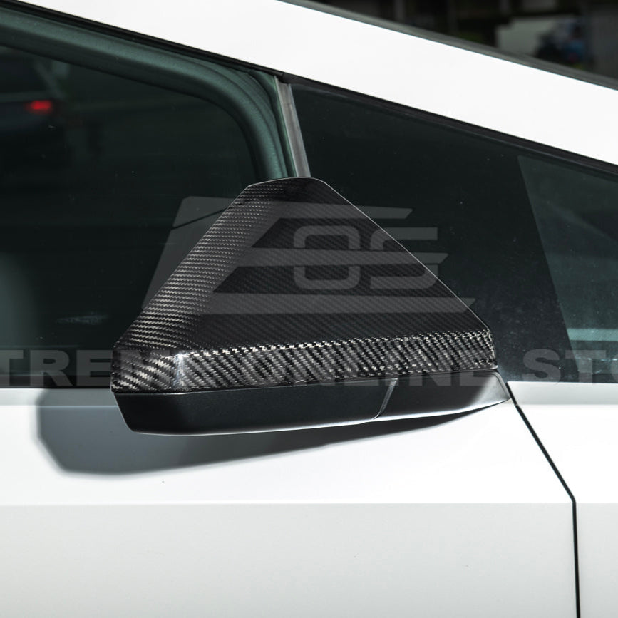 2024-Up Tesla Cybertruck Side Mirror Covers Pair image 10