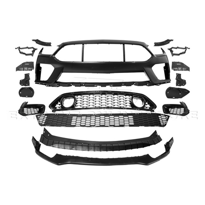 2015-23 Ford Mustang Mach 1 Conversion Front Bumper Kit image 13
