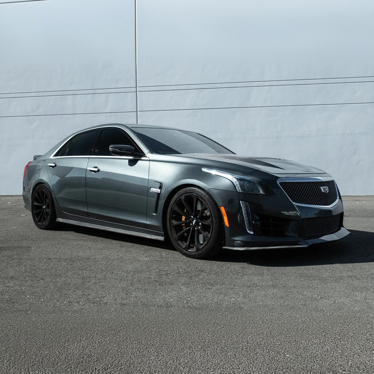 2016-19 Cadillac CTS-V | CARBON FIBER Package V2 Side Skirts image 4