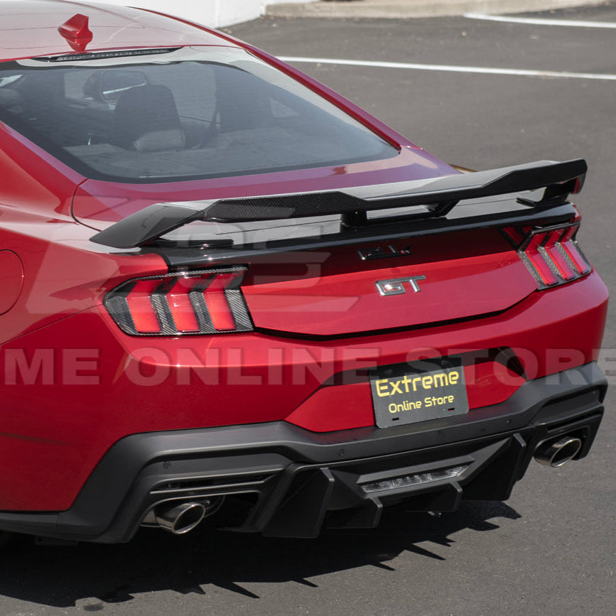 2024-Up Ford Mustang Rear Wing Wickerbill Spoiler image 29
