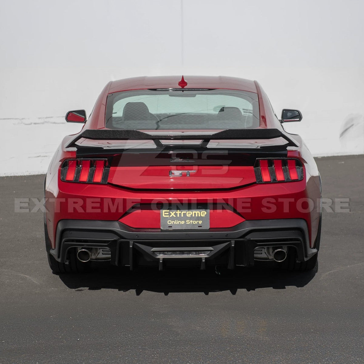 2024-Up Ford Mustang Rear Wing Wickerbill Spoiler image 30