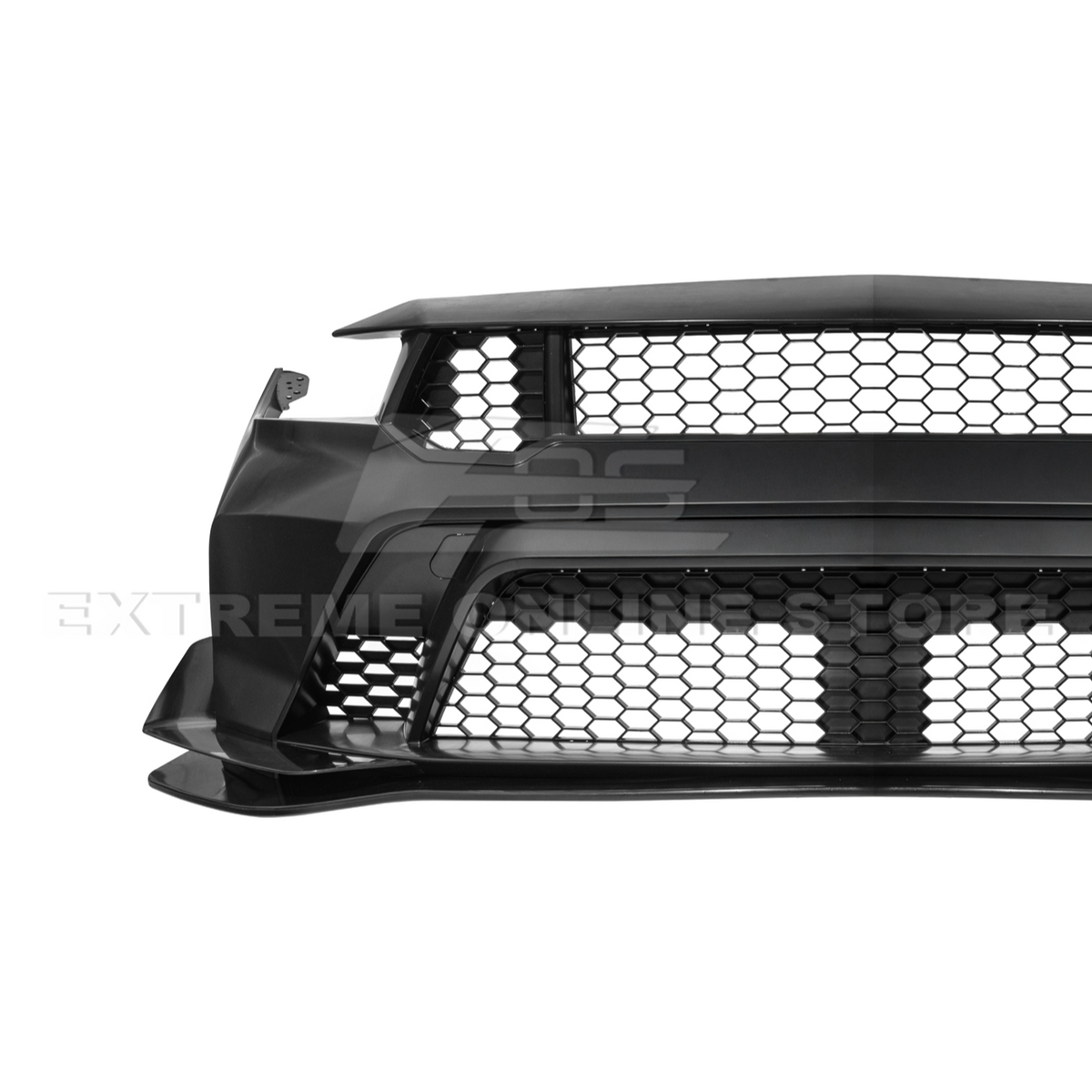 2024-Up Mustang GTD Style Full Conversion Primed Front Bumper Cover Grille Lip image 25
