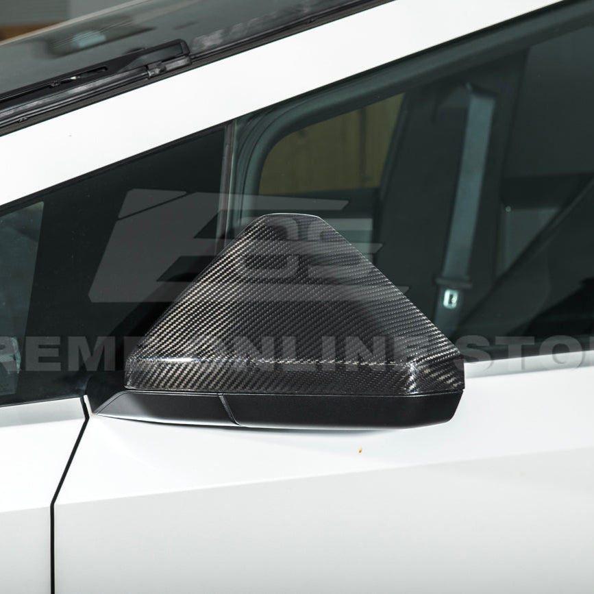 2024-Up Tesla Cybertruck Side Mirror Covers Pair image 12